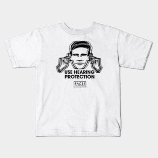 Use Hearing Protection Factory Records Kids T-Shirt
