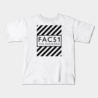 Factory Records Hacienda FAC51 Kids T-Shirt