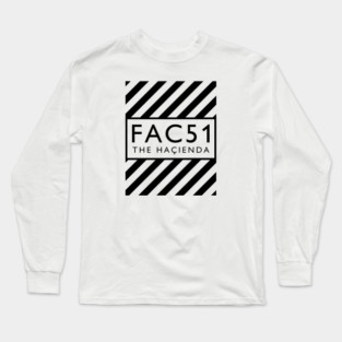 Factory Records Hacienda FAC51 Long Sleeve T-Shirt