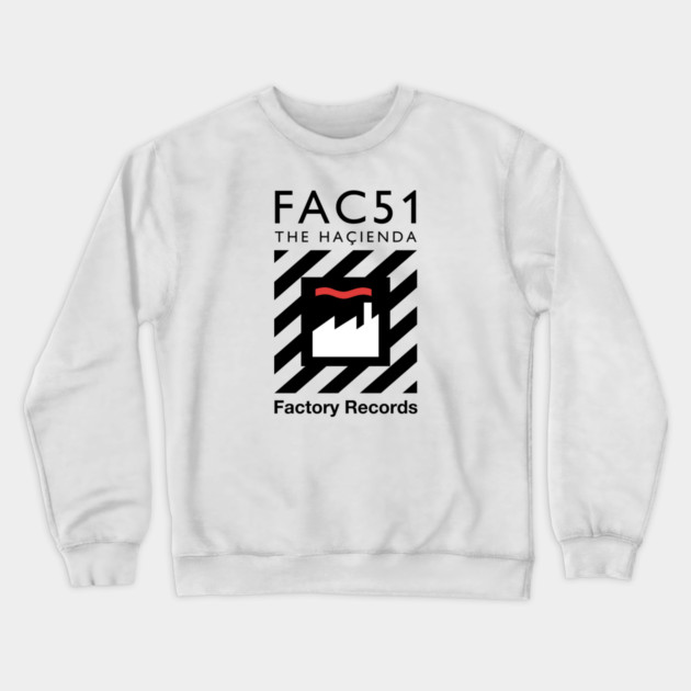 Factory Records Hacienda Design Crewneck Sweatshirt by Timeless Chaos