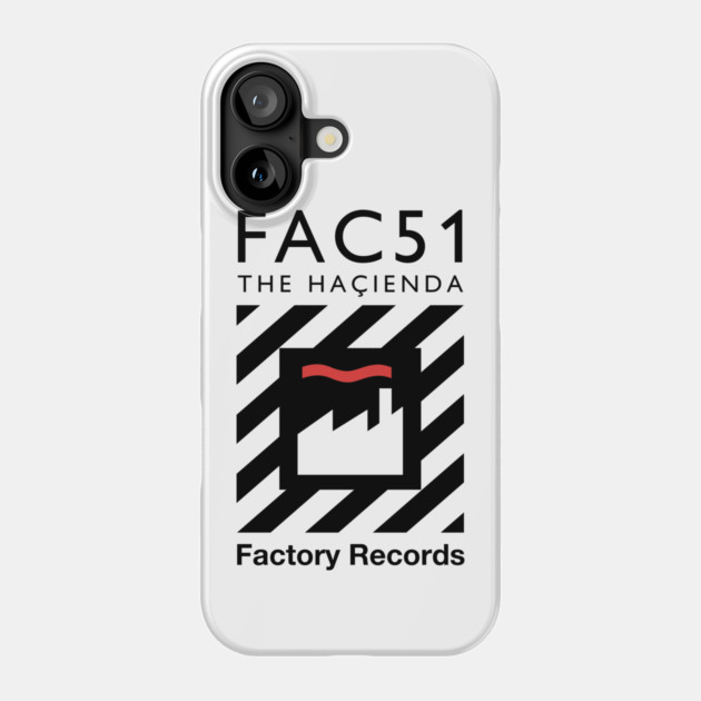 Factory Records Hacienda Design Phone Case by Timeless Chaos