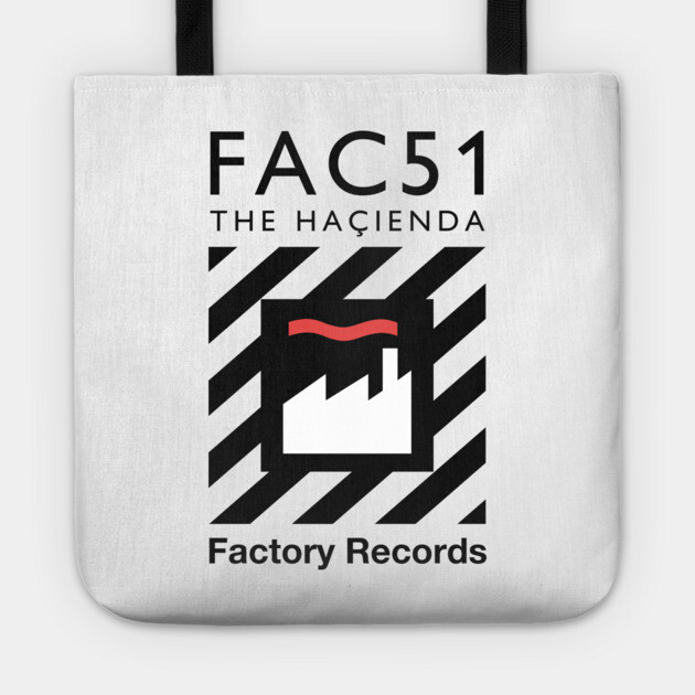 Factory Records Hacienda Design Tote by Timeless Chaos