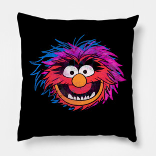 Animal Face Muppets Pillow