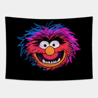 Animal Face Muppets Tapestry