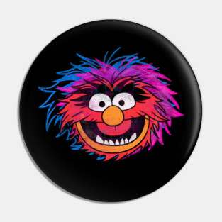 Animal Face Muppets Pin