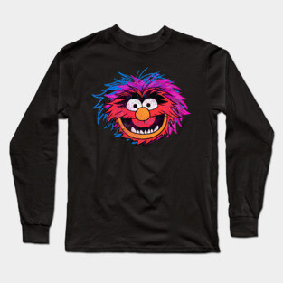 Animal Face Muppets Long Sleeve T-Shirt