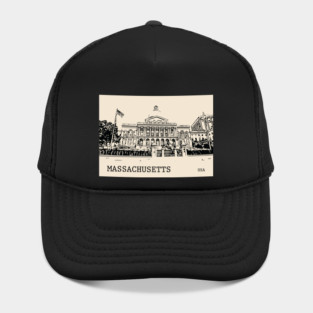 Massachusetts State USA Hat
