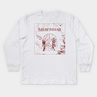Midsommar (ᛈ) Kids Long Sleeve T-Shirt