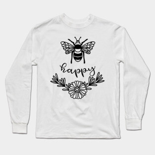 Bee Happy Long Sleeve T-Shirt