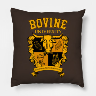 Bovine University Pillow