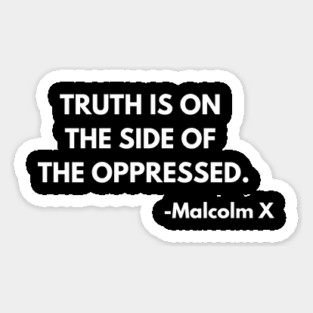 Malcolm X Sticker