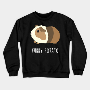 Guinea Pig Furry Potato Crewneck Sweatshirt