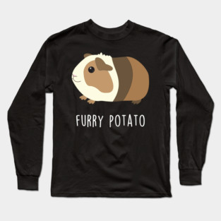 Guinea Pig Furry Potato Long Sleeve T-Shirt