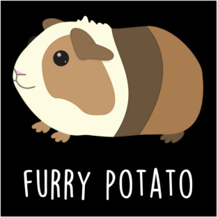 Guinea Pig Furry Potato Posters and Art