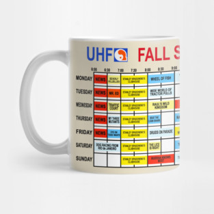 UHF Fall Schedule Mug