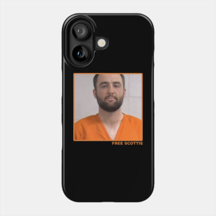 Free Scottie Mugshot Golf Phone Case