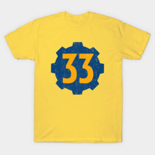 Vault 33 - worn out look T-Shirt