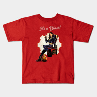 Lucy - Worn Out look Kids T-Shirt