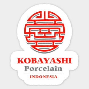 Kobayashi Porcelain Sticker