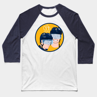 The Odd Couple Jeff Skinner and Jack Eichel Buffalo Sabres Baseball T-Shirt