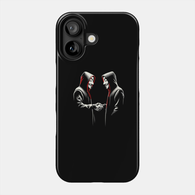 Anonymous Plan Phone Case by Hack The Planet