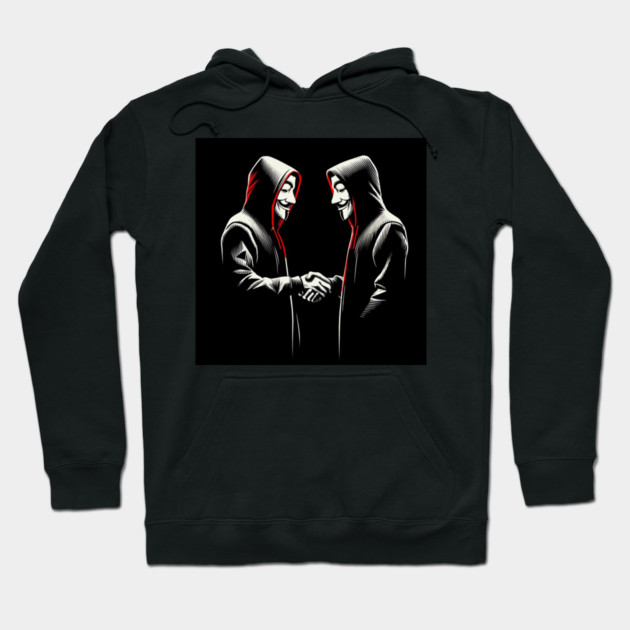 Anonymous Plan Hoodie by Hack The Planet