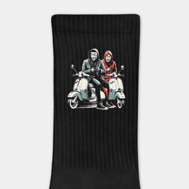 Hackers on Scooters by Hack The Planet