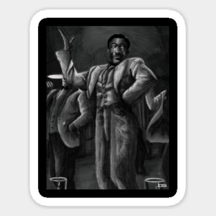 Childish Gambino "Little Foot Big Foot" painting (digital) Magnet