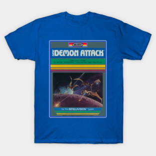 Demon Attack - Imagic - Hydra Cover - The Intellivision 125 T-Shirt