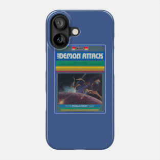 Demon Attack - Imagic - Hydra Cover - The Intellivision 125 Phone Case