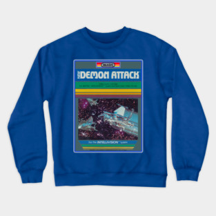 Demon Attack - Imagic - The Intellivision 125 Crewneck Sweatshirt