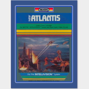 Imagic - Atlantis - The Intellivision 125 Posters and Art