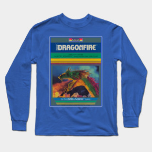 Dragonfire - Imagic - The Intellivision 125 Long Sleeve T-Shirt
