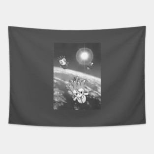 Dr Stone Friendship in Space Tapestry