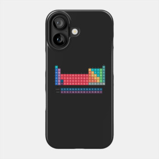 Periodic Table with all 118 Element Phone Case