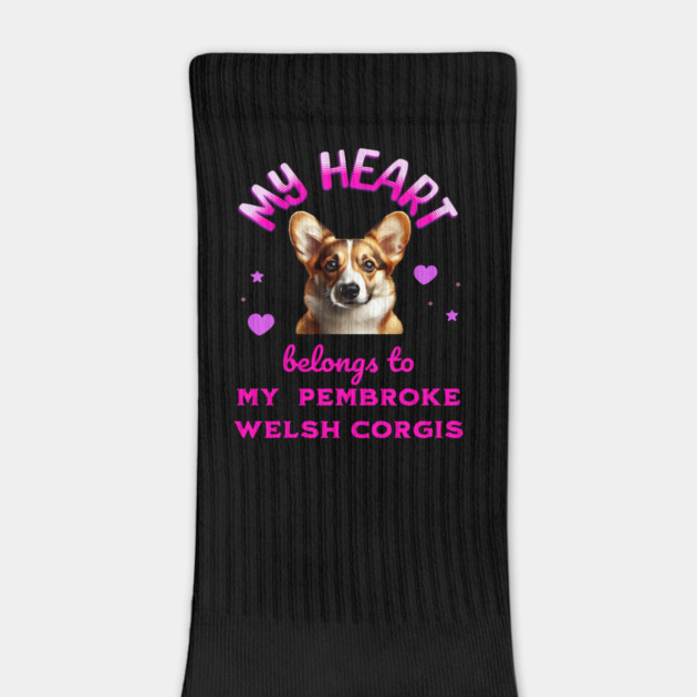 My Heart Belongs to my Pembroke Welsh Corgis by BirdsnStuff