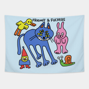 Friends & Fuckers Tapestry