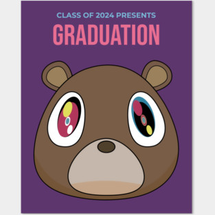 Class of 2024  - Graduation Bear Posters and Art