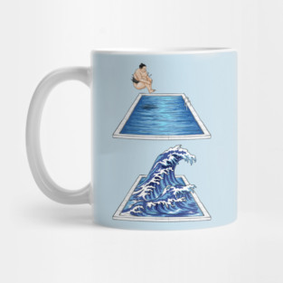 Kanagawa Sumo Splash Mug