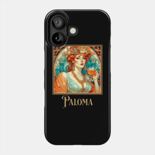 Art Nouveau Paloma Phone Case