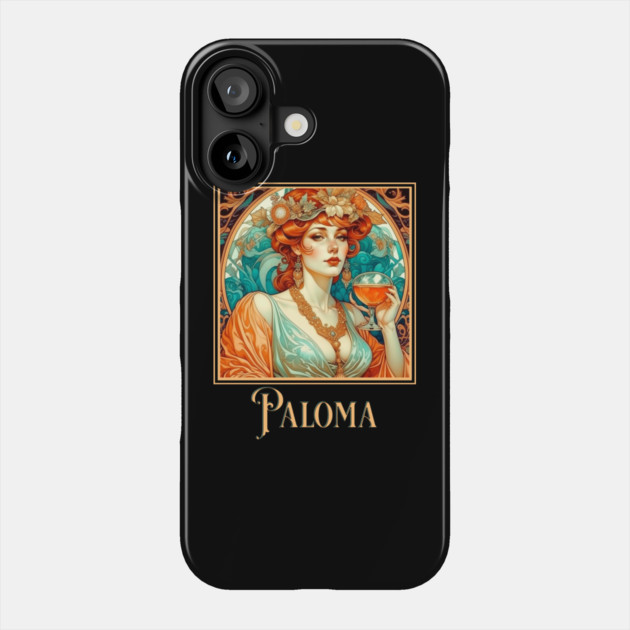 Art Nouveau Paloma Phone Case by HolidayBug