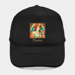 Art Nouveau Paloma Hat