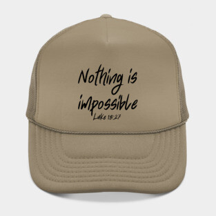 bible verse logo Hat