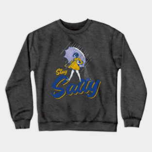 Stay Salty Girlfriend Worn Lts Crewneck Sweatshirt