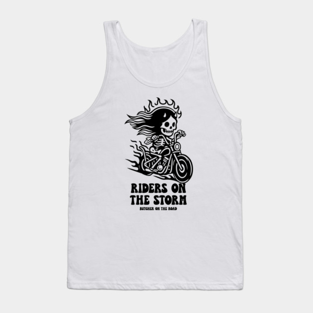 RIDERS ON THE STORM Tank Top by artslaves
