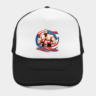 Tyson Fury T-shirt United states Flag edition !!! Hat
