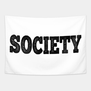SOCIETY Tapestry