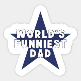 Funniest Dad Sticker