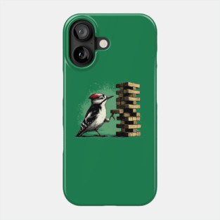 Woodpecker's Jenga Phone Case