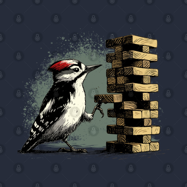 Woodpecker's Jenga by GoshWow®